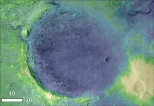 Such crater regions are the apt places for the Mars exploration rovers to land and research.